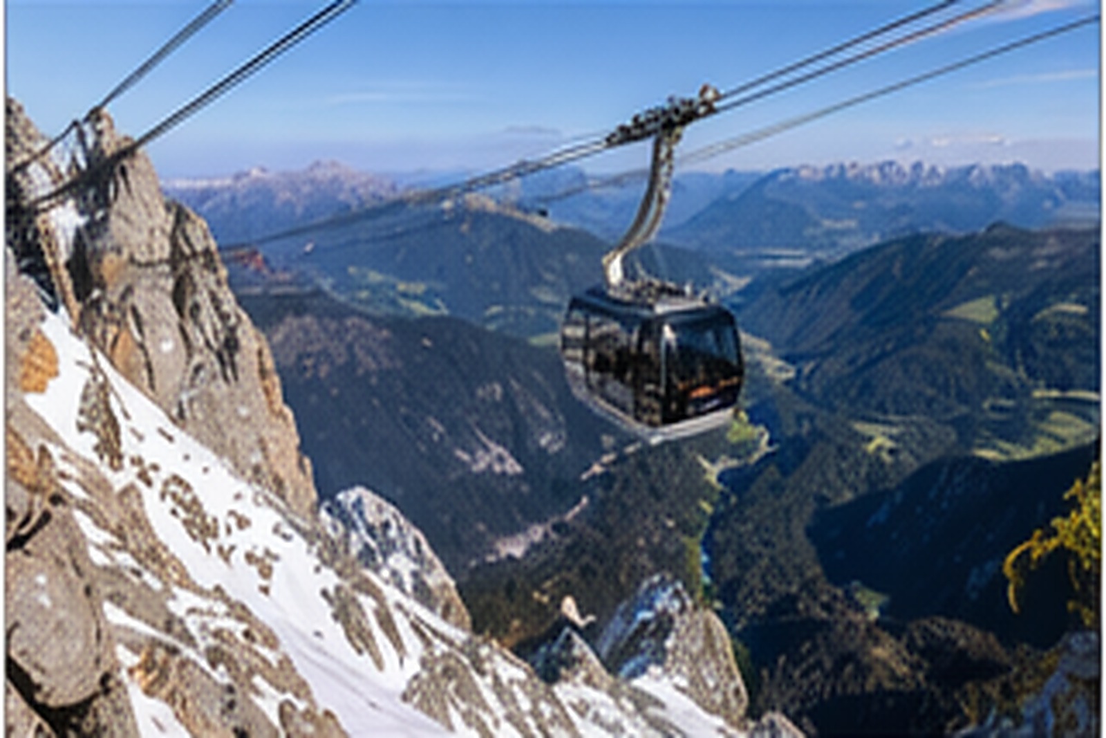 Zugspitzblick in Bayern