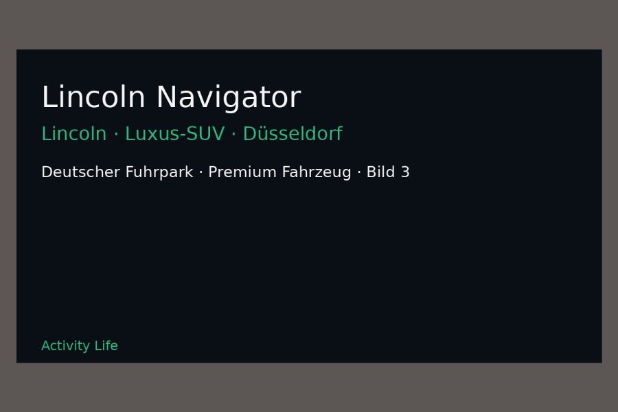 Lincoln Navigator
