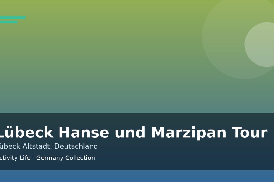 Lübeck Hanse und Marzipan Tour Cover 1