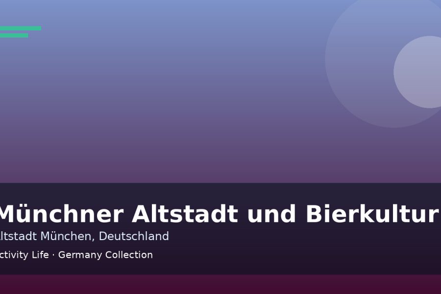 Münchner Altstadt und Bierkultur Tour Cover 1