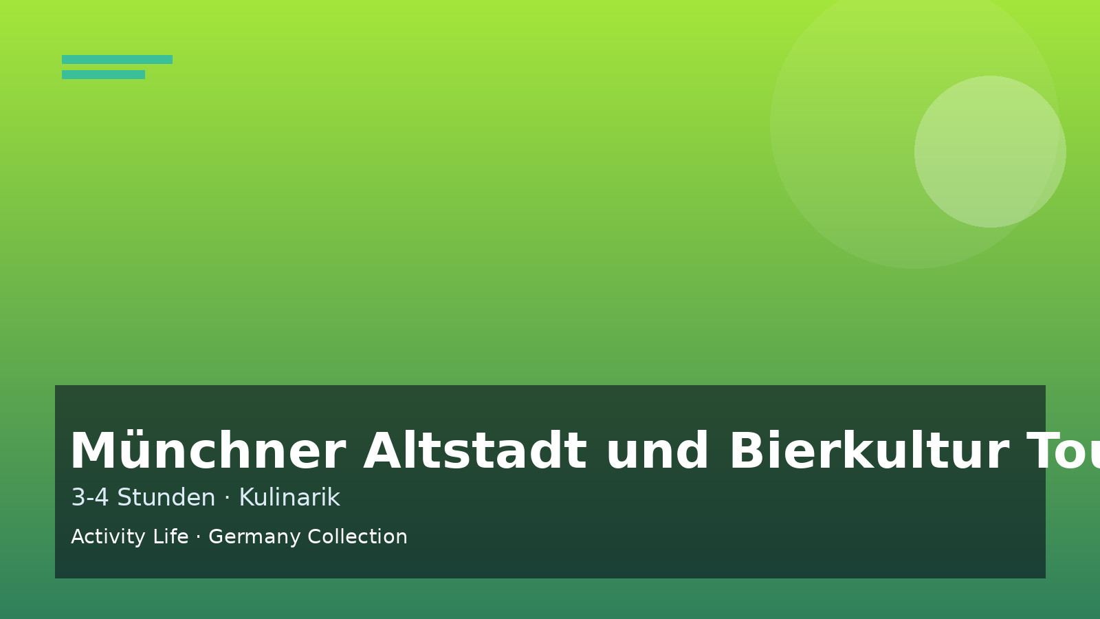 Münchner Altstadt und Bierkultur Tour Cover 2