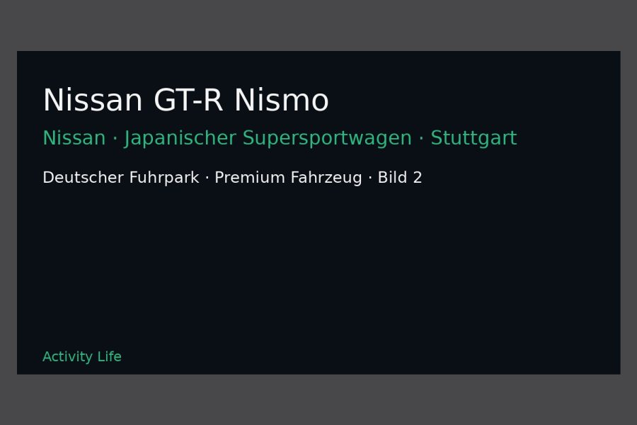 Nissan GT-R Nismo