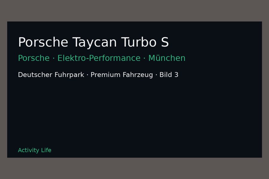 Porsche Taycan Turbo S