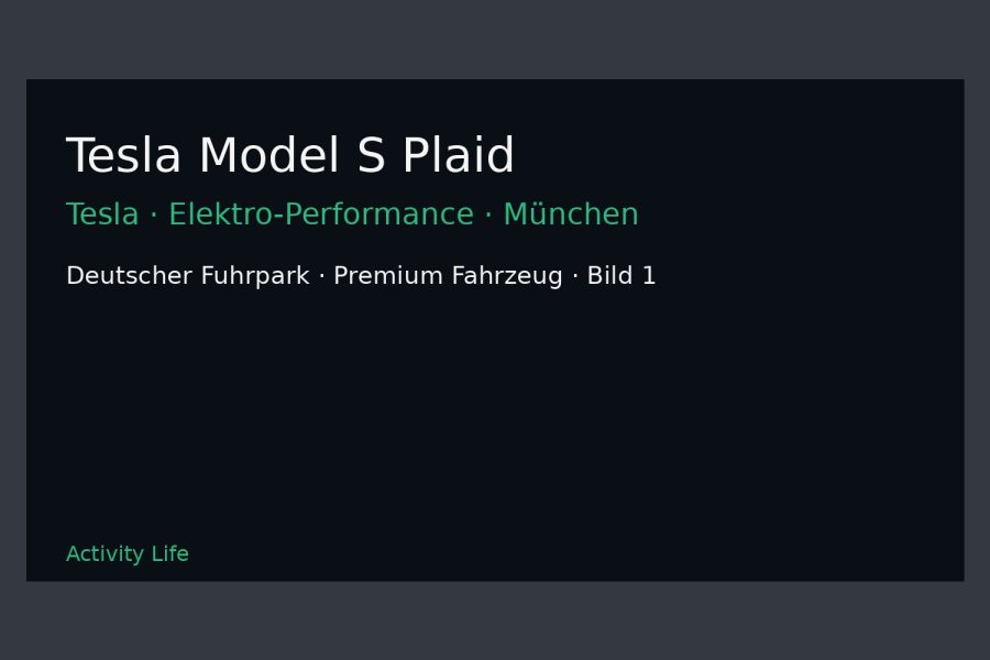Tesla Model S Plaid Bild 1