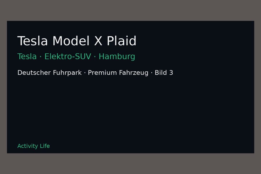 Tesla Model X Plaid
