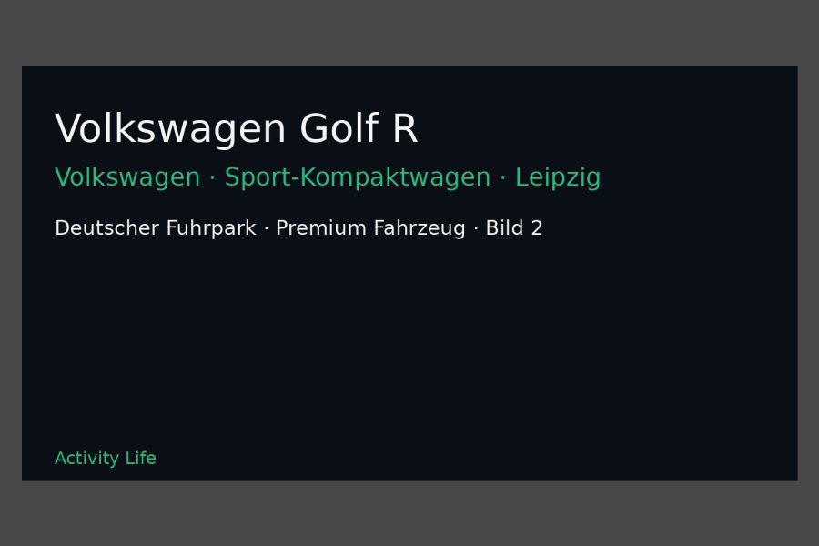 Volkswagen Golf R