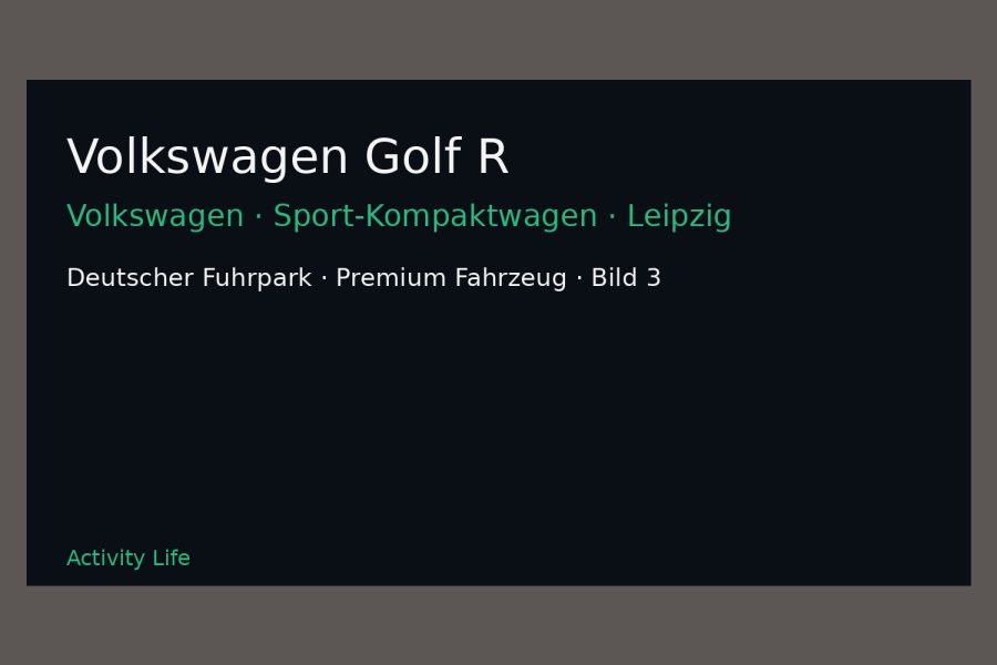 Volkswagen Golf R