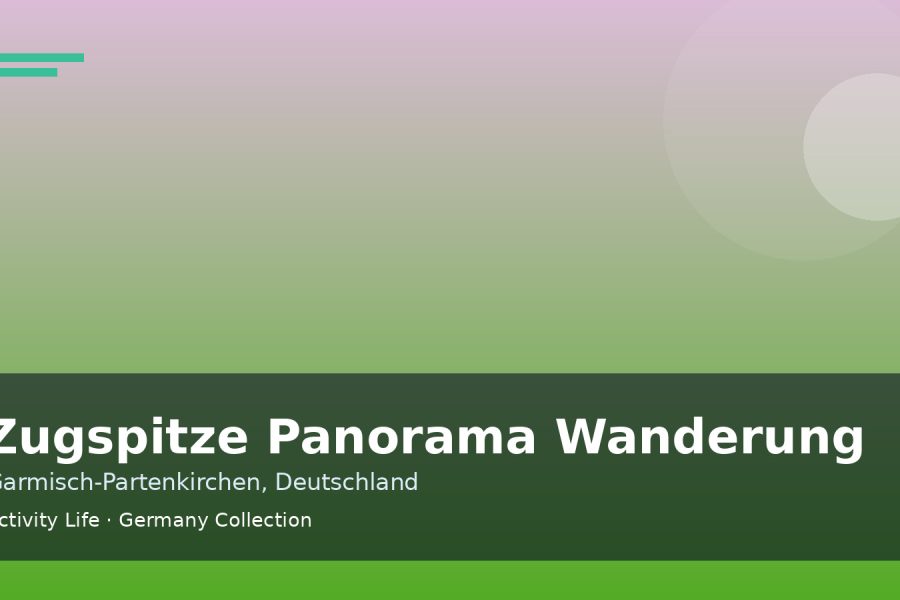 Zugspitze Panorama Wanderung Cover 1