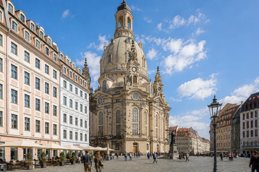 Dresden Altstadt und Elbterrassen Walk
