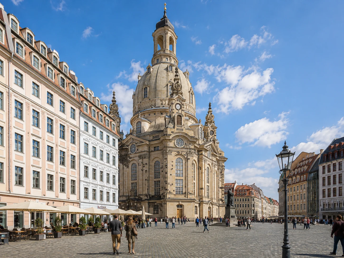 Dresden Altstadt und Elbterrassen Walk