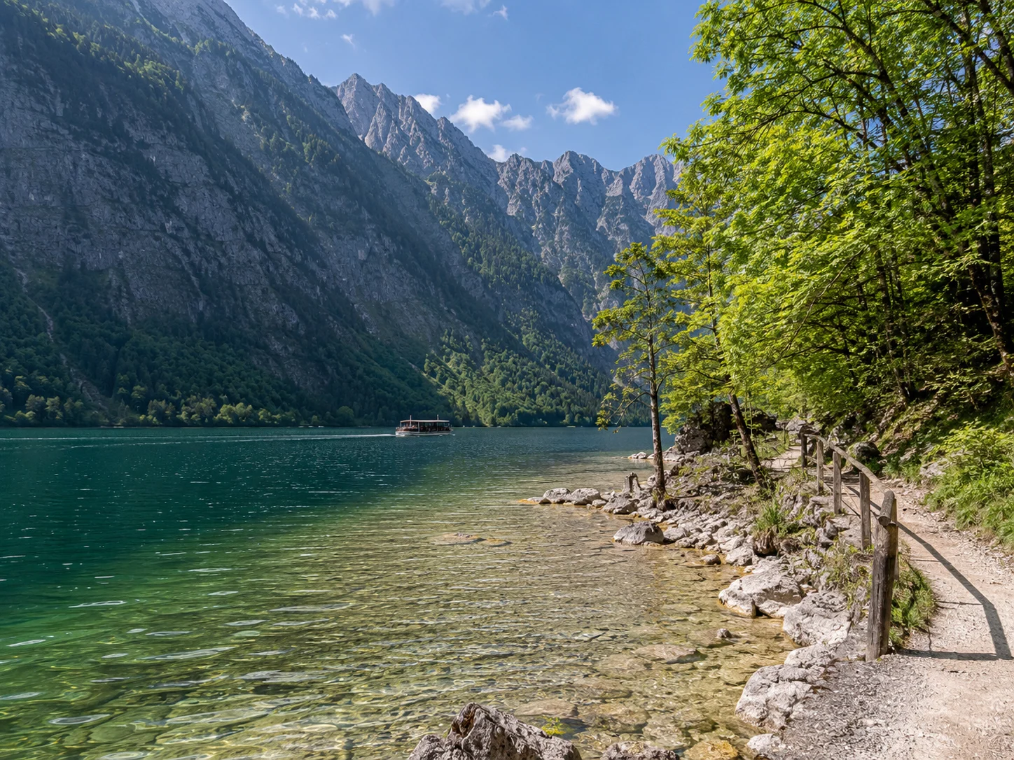 Königssee Panorama Boot und Ufererlebnis