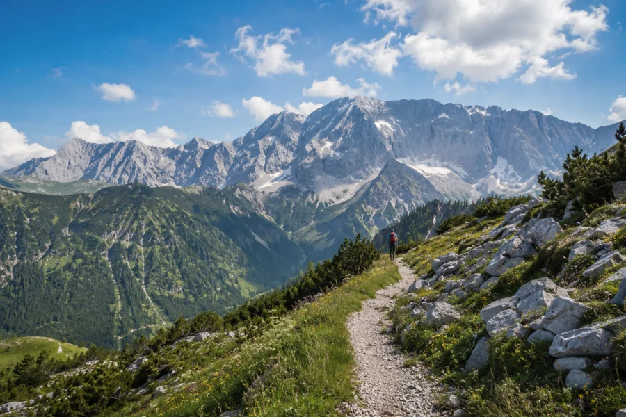 Zugspitze Panorama Wanderung