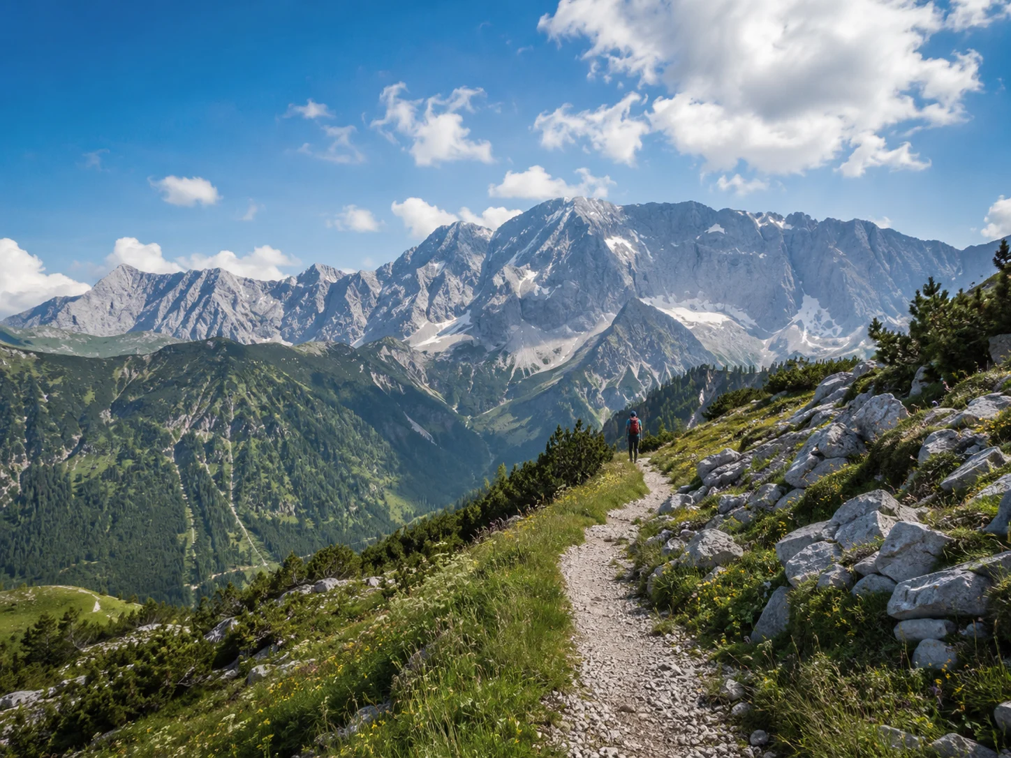 Zugspitze Panorama Wanderung